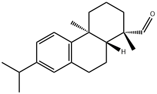 13-Isopropylpodocarpa-8,11,13-trien-19-al Structure