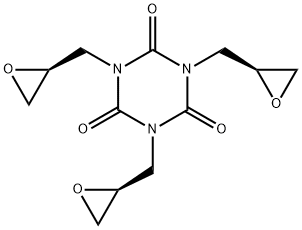 イソシアヌル酸 (S,S,S)-トリグリシジル 化学構造式