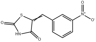 5-[(3-NITROPHENYL)METHYLENE]-1,3-THIAZOLANE-2,4-DIONE|5-(3-硝基亚苄基)噻唑烷-2,4-二酮