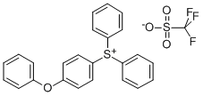 ジフェニル(4-フェノキシフェニル)スルホニウム 化学構造式