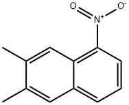 2,3-DIMETHYL-5-NITRONAPHTHALENE,24055-47-8,结构式