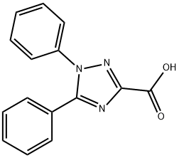 1,5-DIPHENYL-1H-[1,2,4]TRIAZOLE-3-CARBOXYLIC ACID Struktur