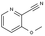 2-CYANO-3-METHOXYPYRIDINE Struktur