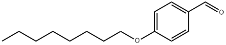 4-N-OCTYLOXYBENZALDEHYDE Struktur
