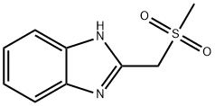 2-[(METHYLSULFONYL)METHYL]-1H-BENZIMIDAZOLE|