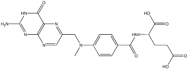 L-Glutamic acid, N-[4-[[ (2-amino-1, 4-dihydro-4-oxo-6-pteridinyl)meth yl]methylamino]benzoyl]-|氨甲叶酸杂质C
