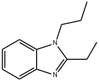 1H-Benzimidazole,2-ethyl-1-propyl-(9CI),24103-02-4,结构式
