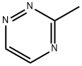 3-メチル-1,2,4-トリアジン 化学構造式