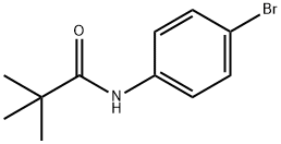 N-(4-bromophenyl)-2,2-dimethylpropanamide Structure