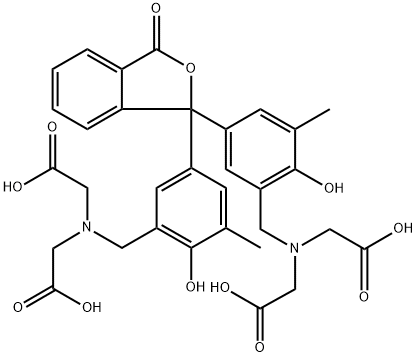 о-Cresolphthalein комплексон структура