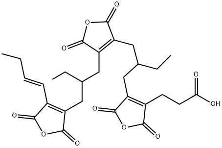 コルジ酸無水物B 化学構造式