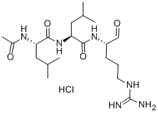 LEUPEPTIN HYDROCHLORIDE, 24125-16-4, 结构式