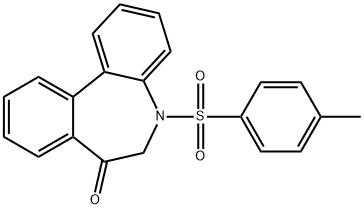 5,6-Dihydro-5-(p-tolylsulfonyl)-7H-dibenz[b,d]azepin-7-one Structure