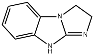 2,3-ジヒドロ-1H-ベンゾ[D]イミダゾ[1,2-A]イミダゾール 化学構造式