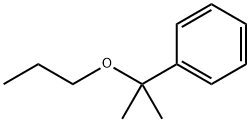 (1-methyl-1-propoxyethyl)benzene Structure
