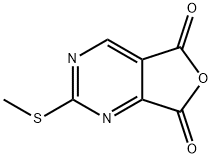 2-(Methylthio)furo[3,4-d]pyriMidine-5,7-dione Struktur