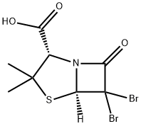 6,6-ジブロモペニシラン酸 化学構造式