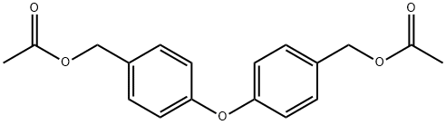 4,4'-オキシビス(ベンゼンメタノール)ジアセタート 化学構造式