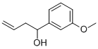 1-(3-甲氧基苯基)丁-3-烯-1-醇 结构式