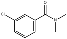 3-氯-N,N-二甲基苯甲酰胺 结构式