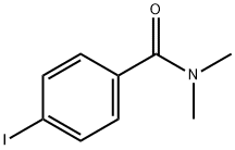 4-碘-N,N-二甲基苯甲酰胺,24167-53-1,结构式