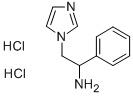 2-(1H-咪唑-1-基)-1-苯基乙胺二盐酸盐,24169-73-1,结构式