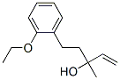 Benzenepropanol, alpha-ethenyl-2-ethoxy-alpha-methyl- (9CI) Structure