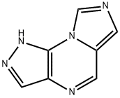 1H-Imidazo[1,5-a]pyrazolo[4,3-e]pyrazine  (9CI) 化学構造式