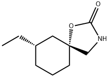 1-Oxa-3-azaspiro[4.5]decan-2-one,7-ethyl-,cis-(8CI),24192-15-2,结构式