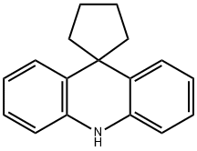 スピロ[アクリジン-9(10H),1'-シクロペンタン] 化学構造式
