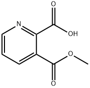 3-甲氧羰基-吡啶-2-甲酸, 24195-02-6, 结构式