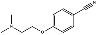 4-[2-(DIMETHYLAMINO)ETHOXY]BENZONITRILE Structure