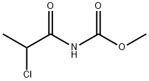 METHYL 2-CHLOROPROPANOYLCARBAMATE Structure