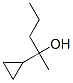 2-Cyclopropyl-2-pentanol 结构式