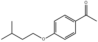 1-[4-(3-METHYL-BUTOXY)-PHENYL]-ETHANONE Structure