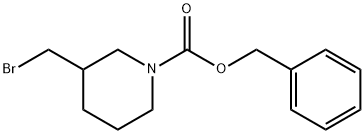 1-Cbz-3- (бромметил) пиперидин структура
