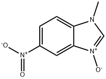 1H-Benzimidazole,1-methyl-5-nitro-,3-oxide(9CI) 化学構造式