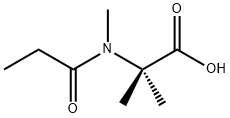Alanine,  N,2-dimethyl-N-(1-oxopropyl)- 结构式