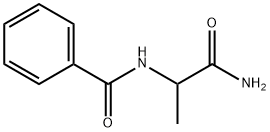 N-(1-carbamoylethyl)benzamide Structure