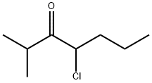 3-Heptanone,  4-chloro-2-methyl- 化学構造式