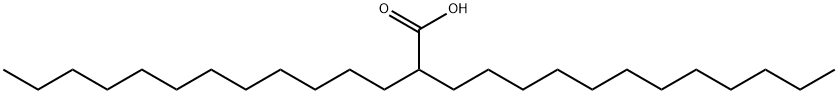 2-十二烷基十四酸,24251-98-7,结构式