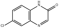 2-Hydroxy-6-chloroquinoxaline Struktur