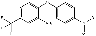 2-(4-Nitrophenoxy)-5-(trifluoromethyl)benzeneamine Structure