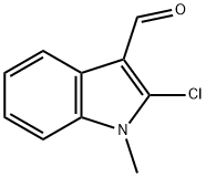 2-CHLORO-1-METHYL-1H-INDOLE-3-CARBALDEHYDE Structure