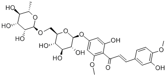 橙皮苷甲基查尔酮 结构式