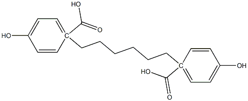 Bis(4-hydroxybenzoic acid)hexamethylene ester,24293-32-1,结构式