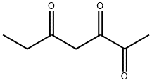 2,3,5-Heptanetrione Structure