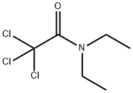 2,2,2-トリクロロ-N,N-ジエチルアセトアミド 化学構造式