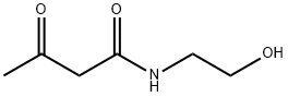 N-(2-羟基乙基)-3-氧代丁酰胺, 24309-97-5, 结构式