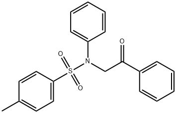 N-(Phenylacetyl)-p-toluenesulfonanilide Structure